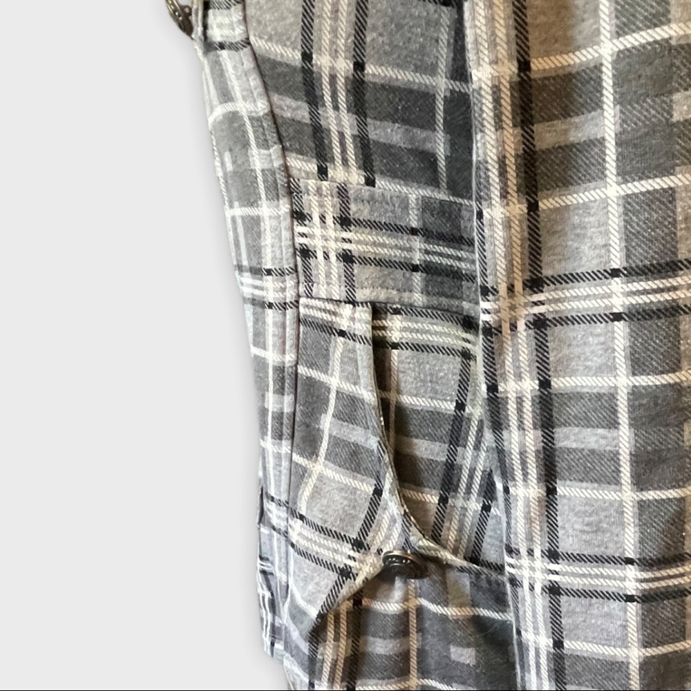 Vanity Gray Plaid Lightweight Jacket - image 5